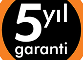 5 Yıl Garanti